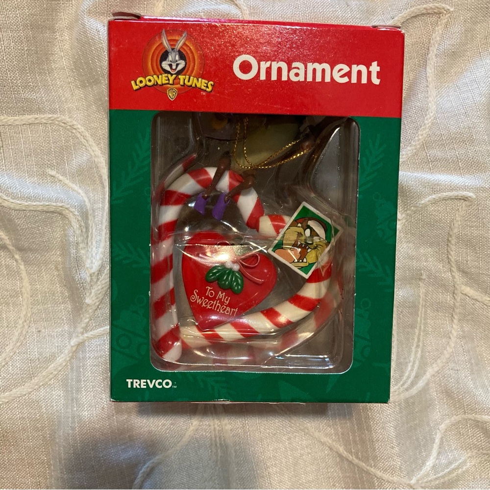 She Devil Taz Christmas ornament Warner Bros 1999 TREVCO “To My Sweetheart”